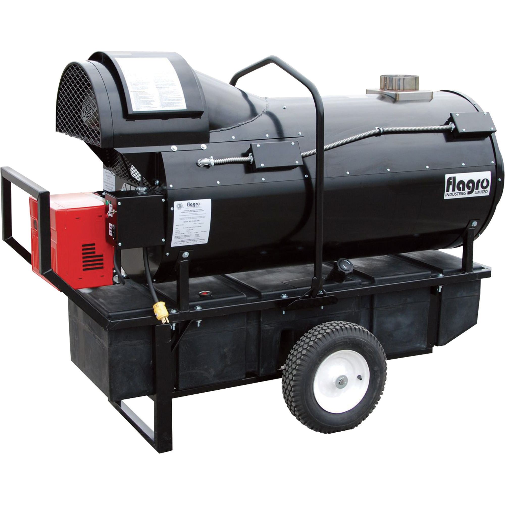 Flagro USA Indirect-Fired Heater, 390,000 BTU, Diesel, Model# FVO-400